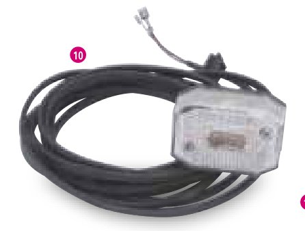 Cabochon transparent Ifor Williams P0706