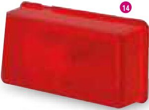 Cabochon rouge Ifor Williams P067872