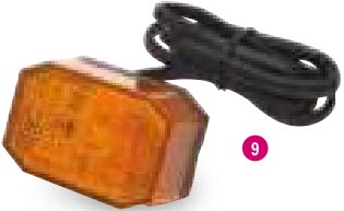 Feu de position latéral LED Ifor Williams P07941LED