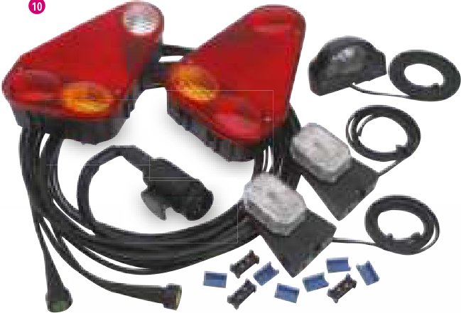Kit d’éclairage 13 broches Ifor Williams P06841-13UK