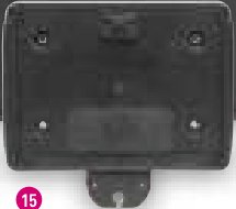 Support de plaque d&rsquo;immatriculation carré Ifor Williams P07994