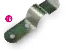 Clip de fixation pour câble Ifor Williams P1024