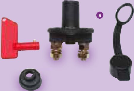 Interrupteur d’isolation Ifor Williams P0670