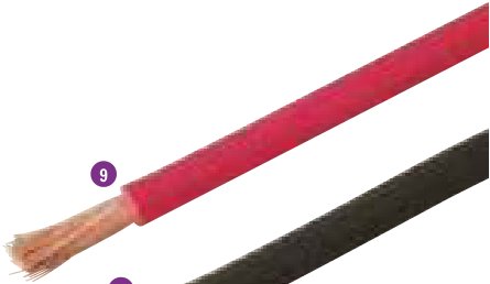Câble rouge 16mm² Ifor Williams P0733