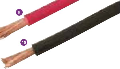 Câble noir 16mm² Ifor Williams P0734