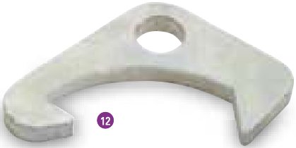 Double cliquet Ifor Williams P0468-PAR011