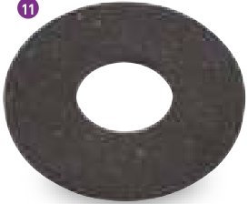 Plaquette de frein Ifor Williams P0468-PAR016
