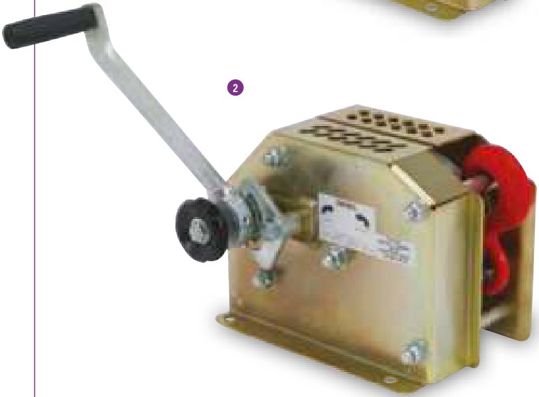 Treuil mécanique 3000kg avec câble galvanisé Ifor Williams P04703