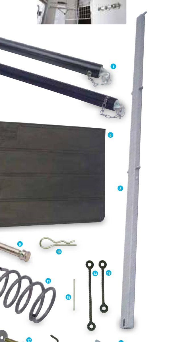 Barre de fesse demi-largeur Ifor Williams WA00343