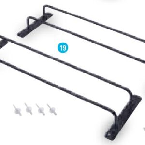 Barres de protection de fenêtre coulissante Ifor Williams KX4323