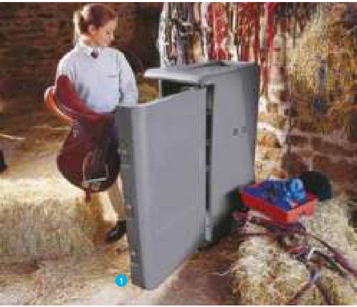 Pack de rangement amovible argenté Ifor Williams KX01251