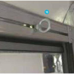 Kit rail filet foin HB403/HB506 Ifor Williams KX0840