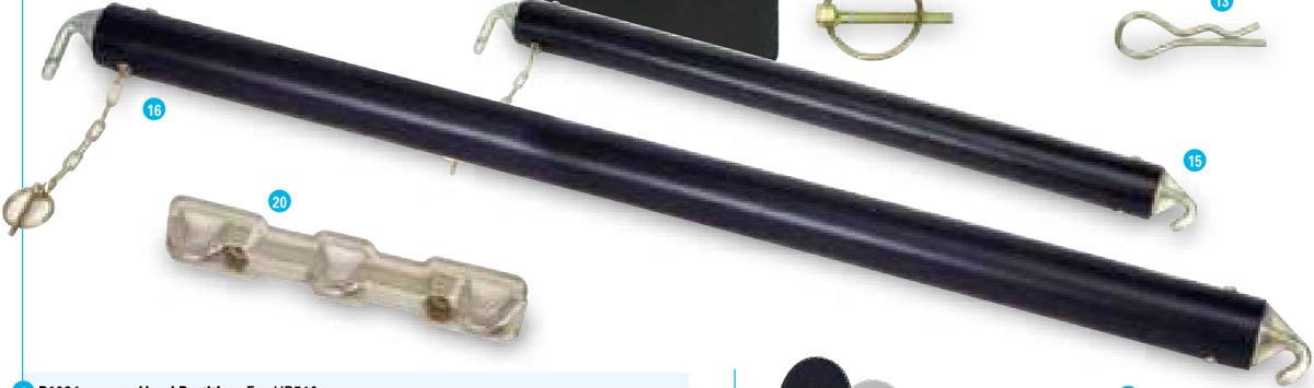 Barre de poitrail/fesse pleine longueur Ifor Williams KX01168