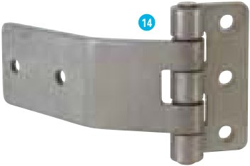 Soufflet de protection Ifor Williams P1192