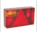 Feu arrière multifonction BBSKN 595 gauche 12 V (clignotant, stop, position, brouillard, plaque, catadioptre) Jokon 10.2070.110