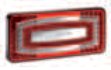 Feu arrière multifonction BBSNWR 930b 12 V (clignotant, stop, position, recul, brouillard, catadioptre) Jokon 10.2300.402