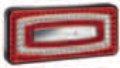 Feu arrière multifonction BBSR 935 12 V (clignotant, stop, position, catadioptre) Jokon 10.2600.002