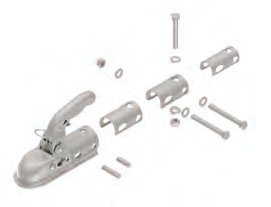 Tête d’attelage K20U (universal) 2000 kg Knott 210385.001
