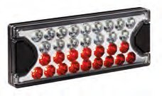 Feu arrière MiniLED 0,5m 3 broches Knott 412992.001