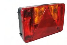 Feu arrière Radex droit 1,50m câble Knott 407820.001