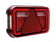 Feu arrière LED gauche 5-pol. Bajonett Knott 425375.001