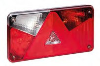 Feu arrière LED gauche 8 broches Knott 413151.001