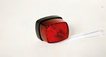 Feu de position rouge Squarepoint sans projecteur Knott 404521.001