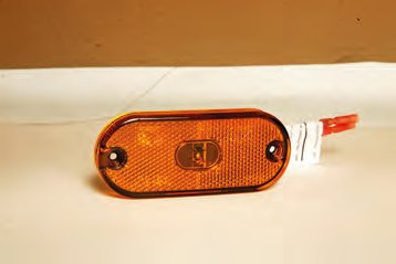 Feu de position jaune avec connecteur 0,1m Knott 406801.001