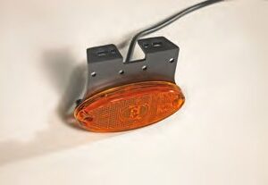Feu de position jaune sur support C 0,5m Knott 410451.001