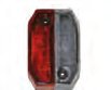 Cabochon feu de position rouge/blanc Knott 402608.001
