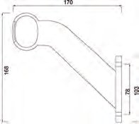 Feu de position droit latéral 1m Knott 413378.001