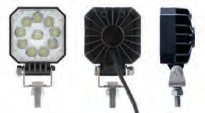 Feu de travail/marche arrière 10W 1,5m câble R23 Knott 424288.001