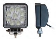 Feu de travail 27W 1,5m câble ouvert R23 Knott 416882.001