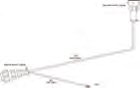 Adaptateur 3ème feu de freinage 0,2m + 3,0m Knott 404567.001
