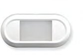 Plafonnier blanc sans interrupteur Knott 419169.004