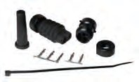 Connecteur Bajonett 5 pôles noir mâle Knott 404542.001