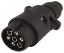 Fiche 7 pôles plastique à vis Knott 407315.001