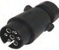Fiche 7 pôles plastique à vis Knott 410449.001
