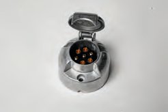 Prise 7 pôles alu connexion à vis et plate Knott 420705.001