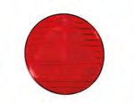 Catadioptre triangulaire rouge à visser Ø 145mm Knott 413389.001