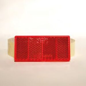 Catadioptre blanc 69×31,5mm adhésif Knott 404698.001