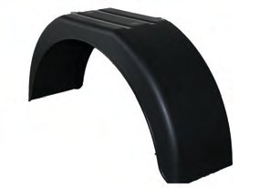 Garde-boue plastique 1 essieu 120 mm Knott 404449.001