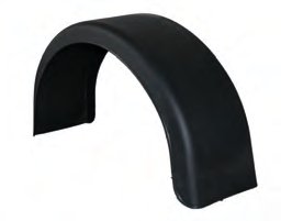 Garde-boue plastique 1 essieu 200 mm Knott 418364.001