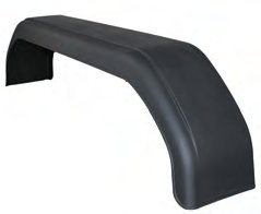 Garde-boue plastique double essieu 220 mm Knott 404455.001