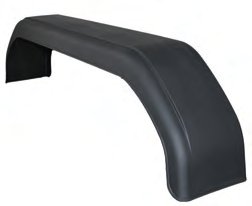 Garde-boue plastique double essieu 220 mm Knott 4804289X