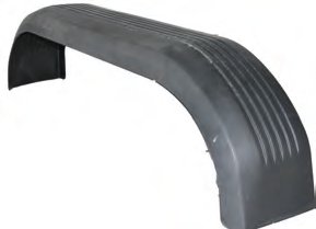 Garde-boue plastique double essieu 220 mm Knott 415322.001