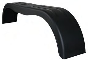 Garde-boue plastique double essieu 220 mm Knott 421911.001