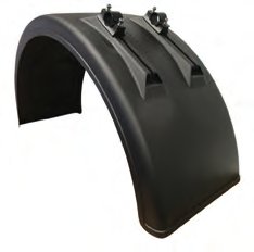 Garde-boue plastique roue 300 mm Knott 406968.001