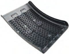 Garde-boue plastique quart roue 270 mm Knott 406461.001