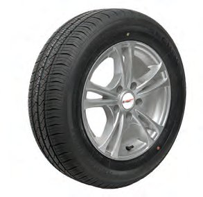Roue complète 185/65R15 ALU Knott 420591.001